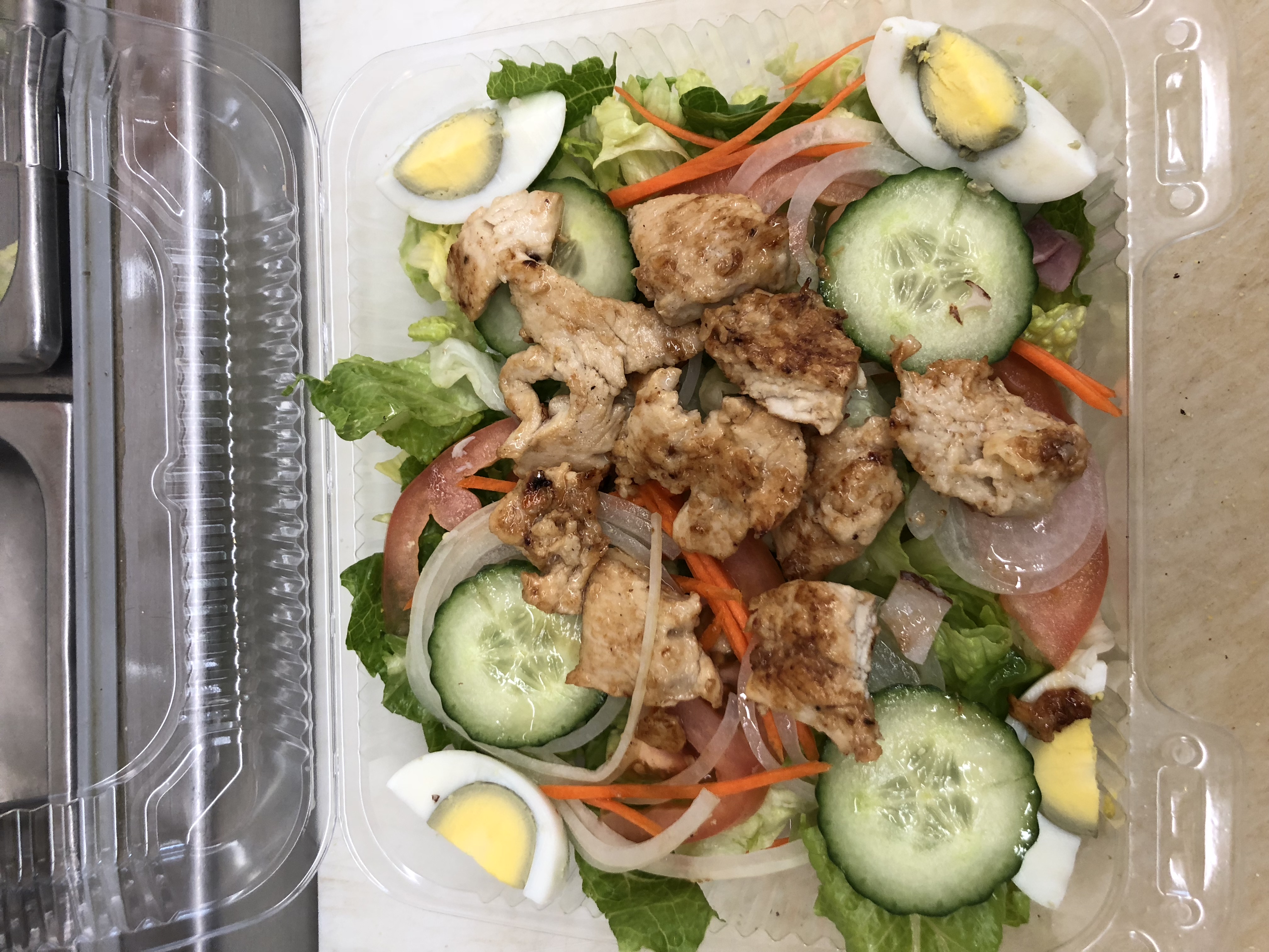 Order 1 lb. Grilled Chicken Salad food online from Brookside Country Maid store, Newark on bringmethat.com