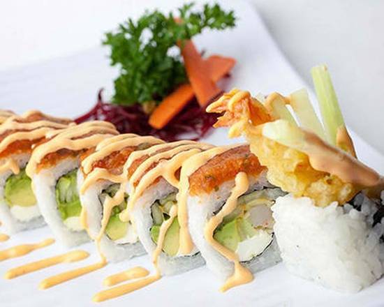 Order Godzilla Roll food online from Kumori Sushi & Teppanyaki store, McAllen on bringmethat.com