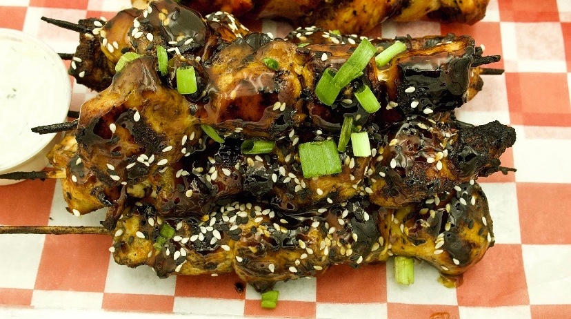 Order Korean BBQ Chicken Kabob food online from Star Fusion Express store, Philadelphia on bringmethat.com