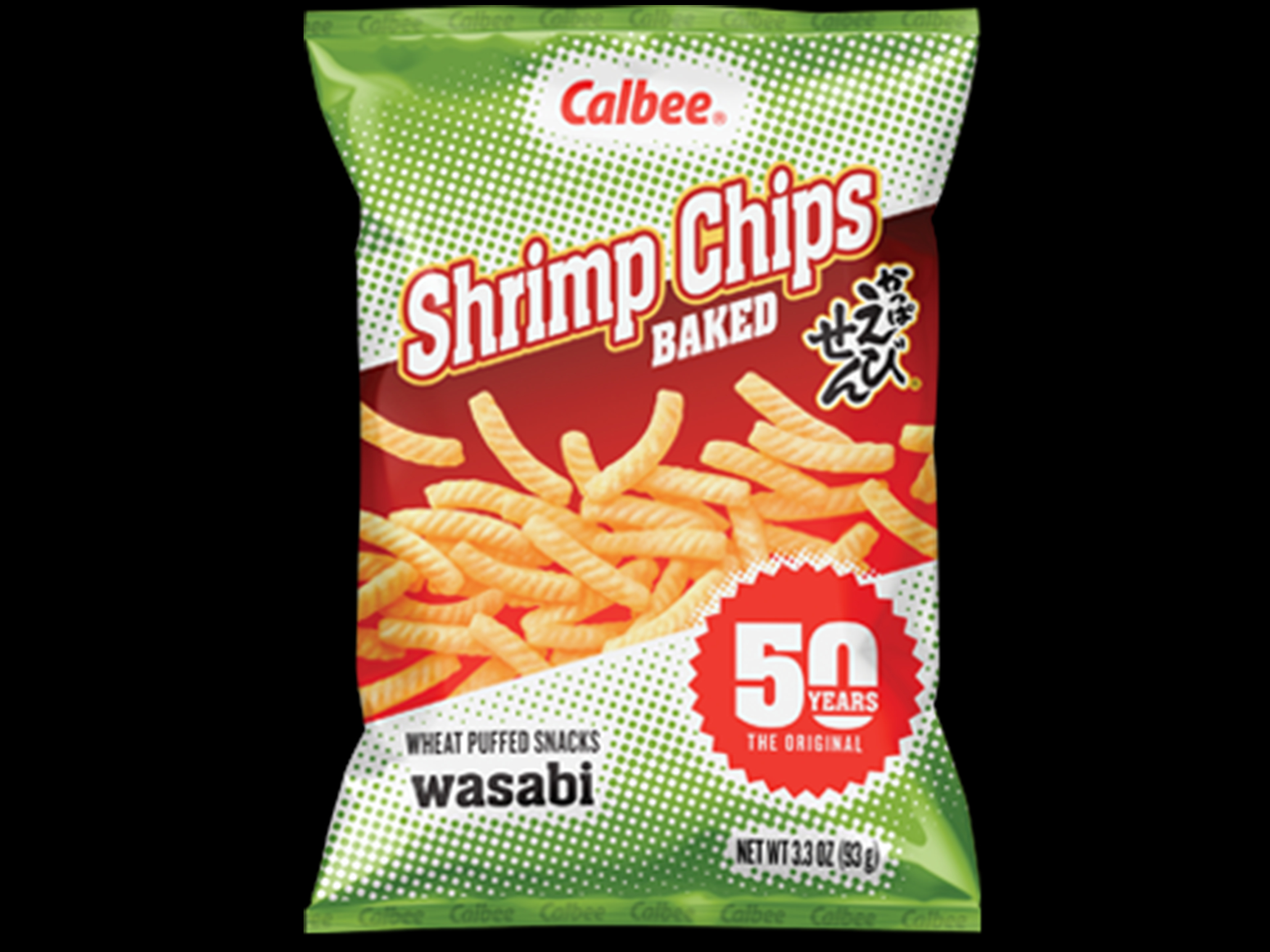 Order Calbee Wasabi Shrimp Chips (Spicy) 3.3oz food online from Sweet Monster store, Oak Park on bringmethat.com