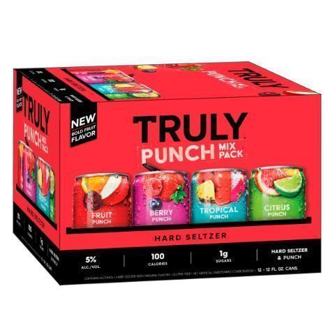 Order TRULY Punch Hard Seltzer Variety 12 Pack 12oz Can food online from 7-Eleven store, Flagler Beach on bringmethat.com