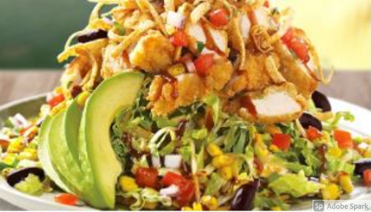 Order BBQ Chicken Salad food online from Marie Callender store, Fresno on bringmethat.com
