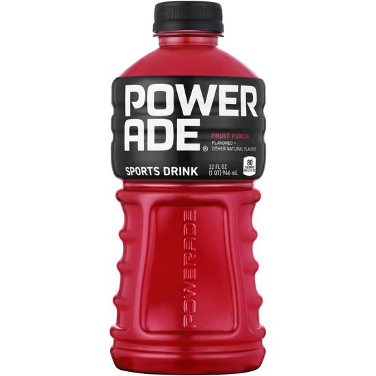 Order Powerade Fruit Punch, ION4 Electrolyte Enhanced Fruit Flavored Sports Drink, 32 fl oz food online from Cvs store, CENTRAL FALLS on bringmethat.com