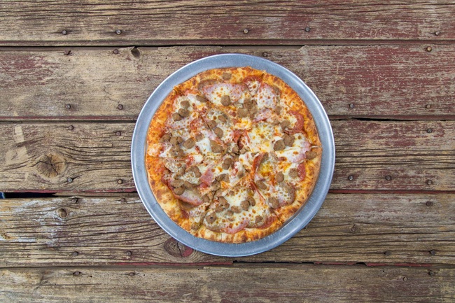 Order Meat Lovers (12") food online from Venezia Pizza store, Tempe on bringmethat.com