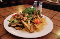 Order Fajita Nachos food online from Pancho Mexican Restaurant & Cantina store, Atlanta on bringmethat.com