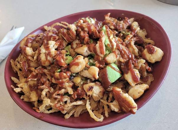 Order BBQ Chicken Salad food online from Nothing But Noodles store, Huntsville on bringmethat.com