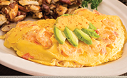 Order The Louisiana Omelet food online from Huckleberry store, Anaheim on bringmethat.com