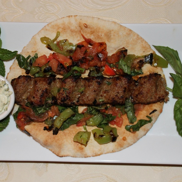 Order Koobideh Kabab Wrap food online from Rose Restaurant store, Teaneck on bringmethat.com