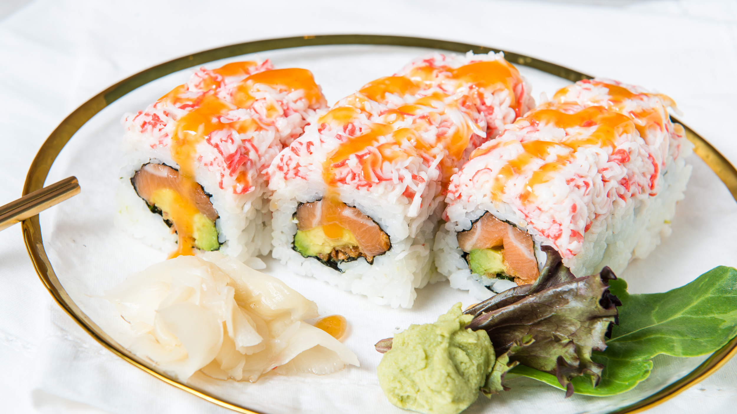 Order Salmon lover’s Roll food online from MomenTea store, New York on bringmethat.com