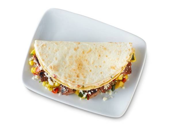 Order NEW Create Your Own Queso-Crunch Style Taco food online from Qdoba Mexican Eats store, Shelby Township on bringmethat.com