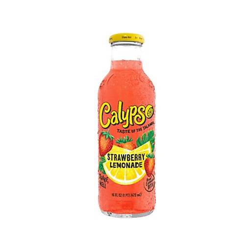 Order Calypso Lemonade Strawberry (16 OZ) 129594 food online from BevMo! store, Greenbrae on bringmethat.com