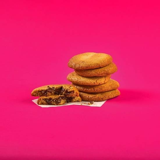 Order Warm Double Chocolate Stuffed Cookie food online from Rebel Wings store, Chicago on bringmethat.com