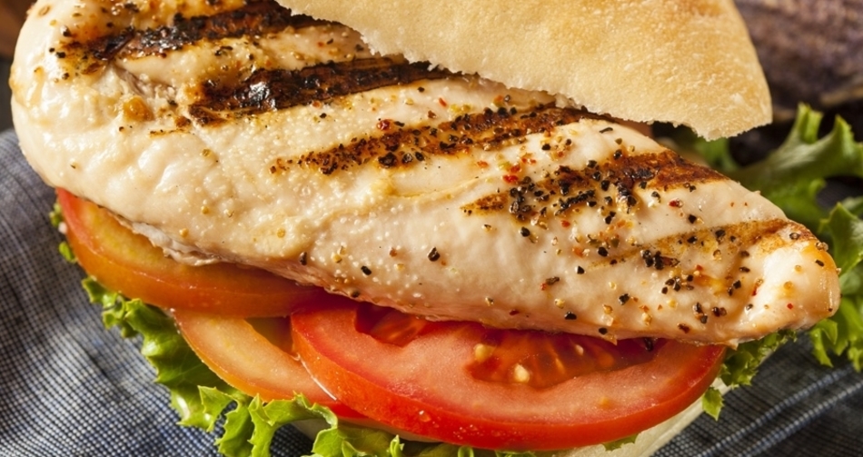 Order Grilled Chicken Breast Sandwich food online from Evan's store, Des Plaines on bringmethat.com