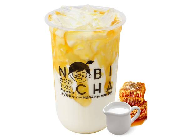 Order Honey Fresh Milk food online from Nobi Cha Bubble Tea store, Atlanta on bringmethat.com