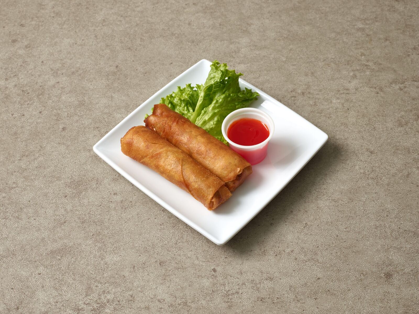 Order 2 Crispy Spring Rolls (vegetable) food online from Moongate Asian Grill store, Denver on bringmethat.com