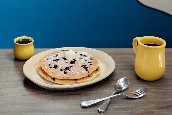 Order Blueberry Pancakes food online from Snooze AM Eatery store, Fort Worth on bringmethat.com