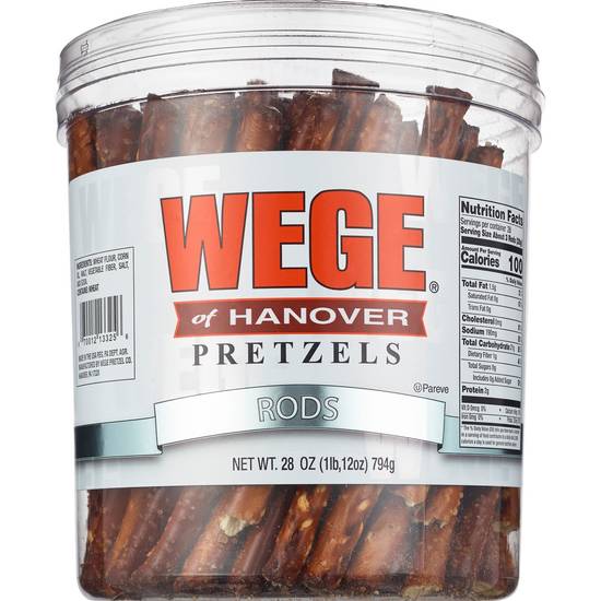 Order Wege of Hanover Pretzel Rods, 28 OZ food online from Cvs store, LITTLE ROCK on bringmethat.com