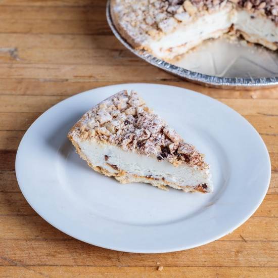Order Cannoli Pie Slice food online from Frank Pepe Pizzeria Napoletana store, Chestnut Hill on bringmethat.com