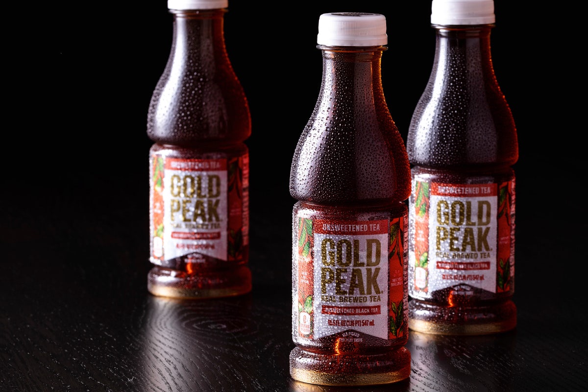 Order Gold Peak Unsweetened Tea - Third Party Delivery food online from P.F. Chang To Go store, Irving on bringmethat.com