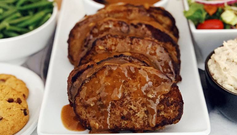 Order Iron City Meatloaf for 4 food online from Metro Diner store, Huntersville on bringmethat.com