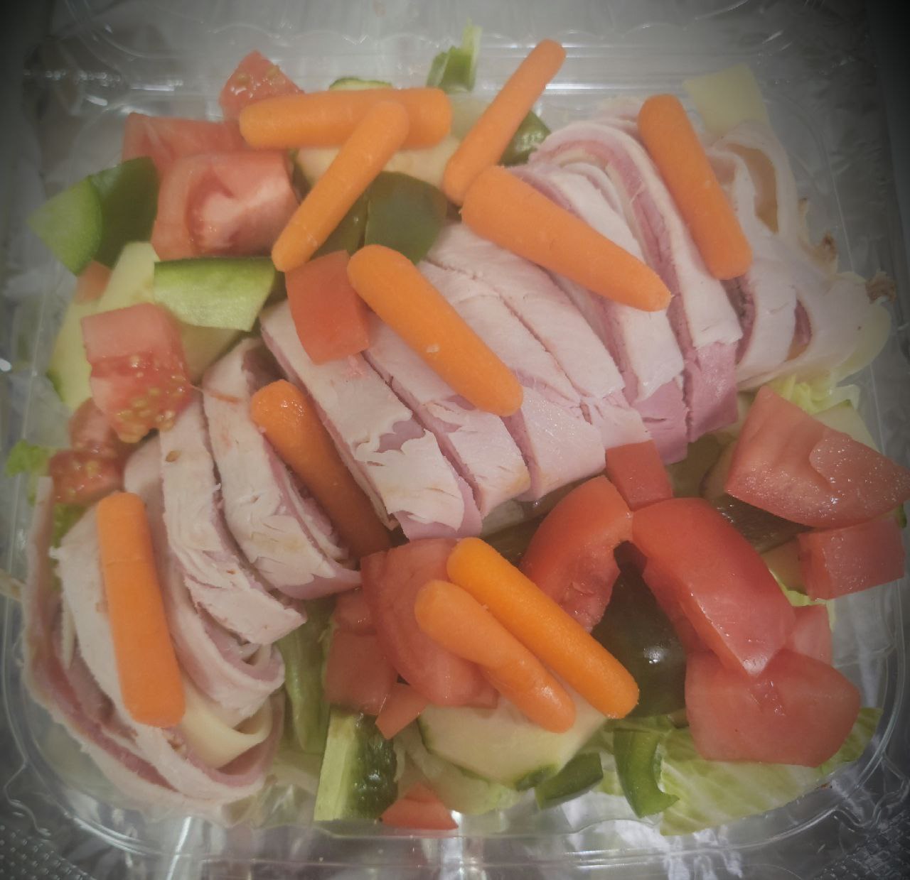 Order Chef Salad food online from BAGELS N CREAM store, Robbinsville Township on bringmethat.com