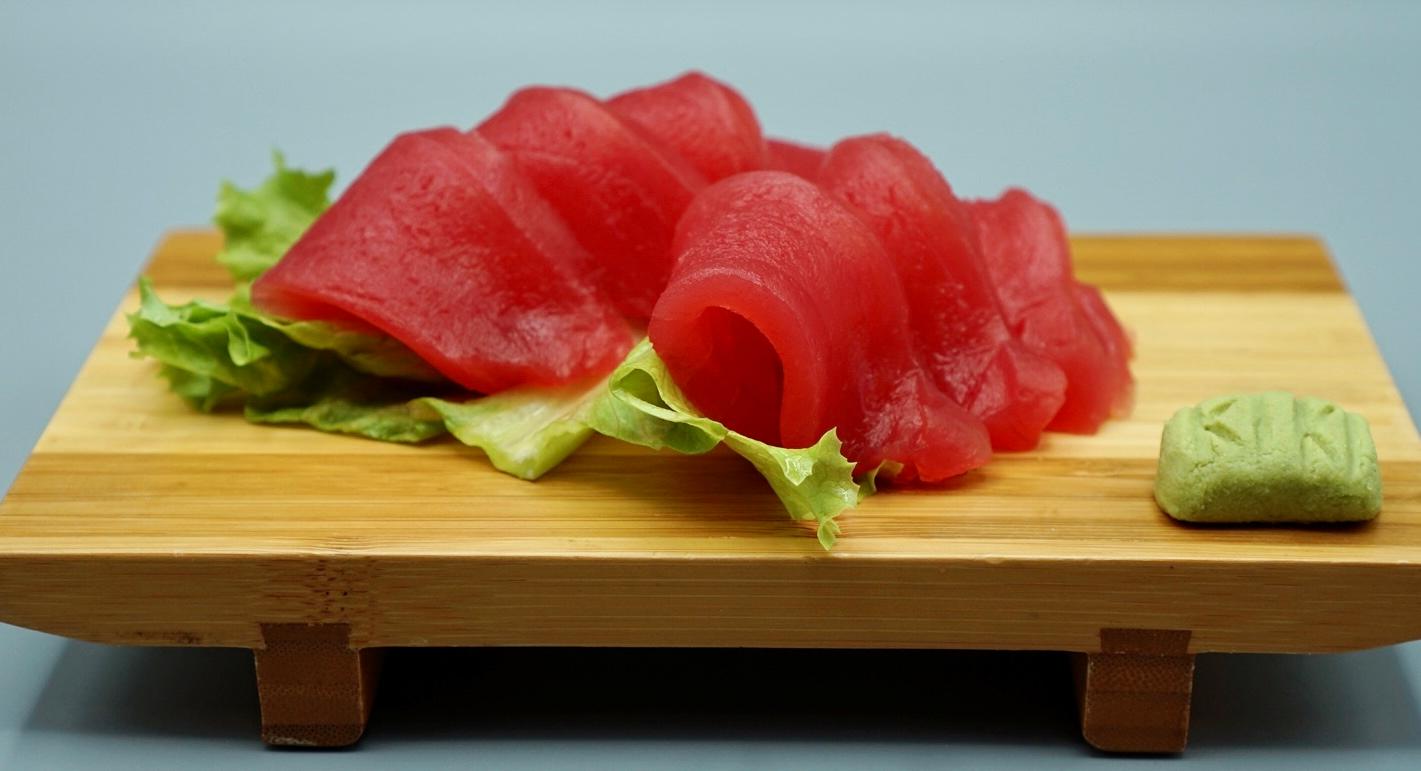 Order TUNA SASHIMI (7pc) food online from Kiki Japanese Restaurant store, San Francisco on bringmethat.com