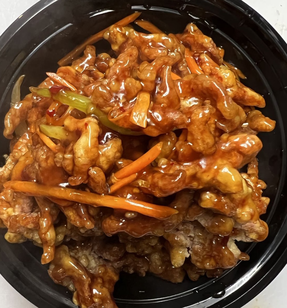 Order S12. Crispy Beef food online from Micky Chinese Restaurant store, Gaithersburg on bringmethat.com