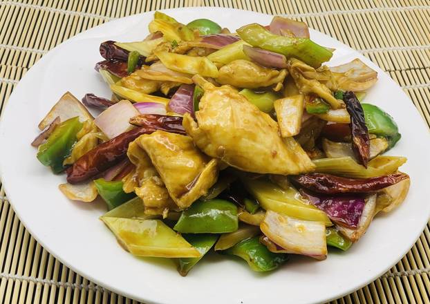 Order Sichuan Chicken food online from Peony Seafood Restaurant store, Oakland on bringmethat.com