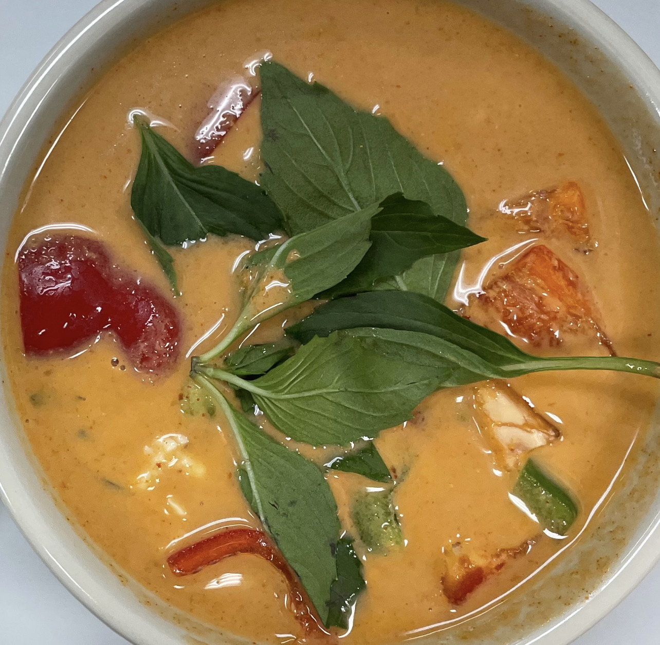 Order Panang Curry food online from Ploy Thai Cuisine store, The Woodlands on bringmethat.com