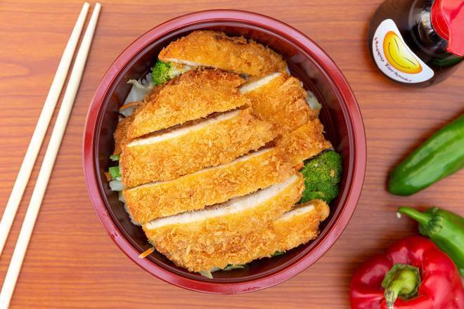 Order Chicken Katsu Bowl food online from Happy Teriyaki store, Meridian on bringmethat.com