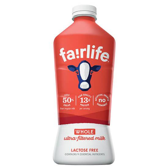 Order Fairlife Whole Milk 52oz food online from Casey store, Elkins on bringmethat.com