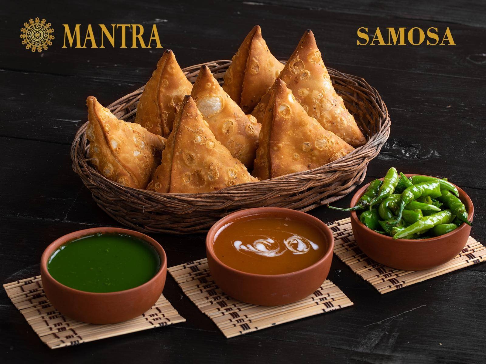 Order Samosa food online from Mantra restaurant store, Jersey City on bringmethat.com
