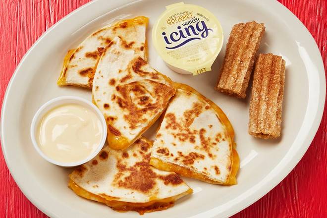 Order Kids' Cheese Quesadilla food online from Fuzzy's Taco Shop store, Tempe on bringmethat.com