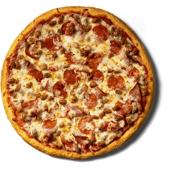 Order Meat Galore Pizza food online from Caseys Carry Out Pizza store, Lebanon on bringmethat.com