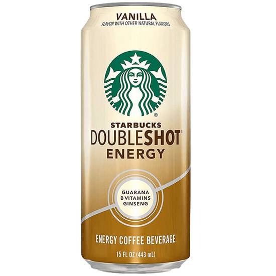 Order Starbucks Doubleshot Energy Vanilla 15oz food online from Caseys Carry Out Pizza store, Princeton on bringmethat.com