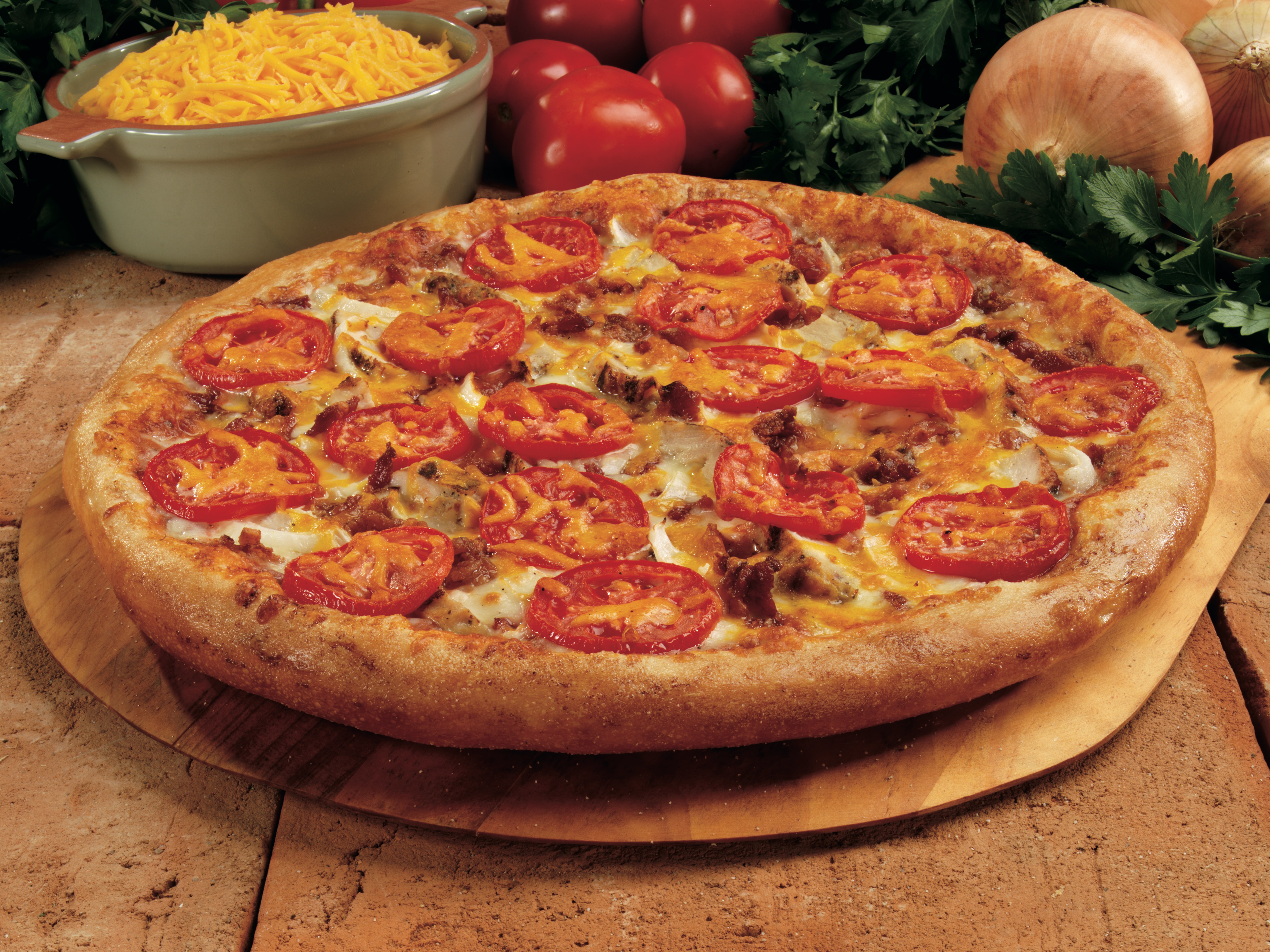 Order Chicken Fresco Pizza food online from Marco's Pizza store, Oxnard on bringmethat.com