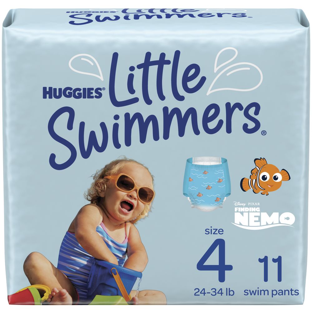 Order Huggies Little Swimmers Swim Pant, Medium - 11 ct food online from Rite Aid store, Cathedral City on bringmethat.com