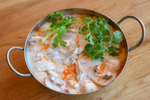 Order Tom Kha (Coconut Soup) food online from Rice Avenue store, Sunland on bringmethat.com