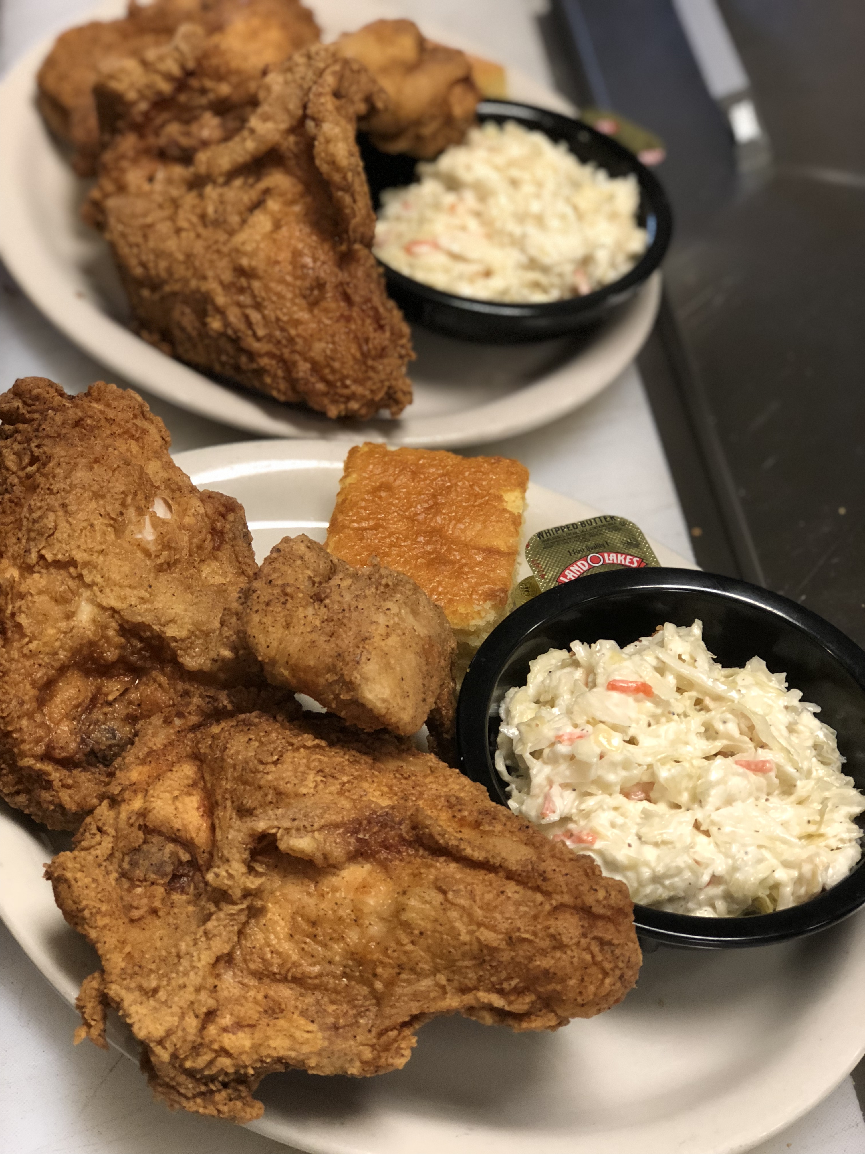 Order 2 Pieces Meal Fried Chicken food online from Dominic's Bar & Grille store, Monrovia on bringmethat.com