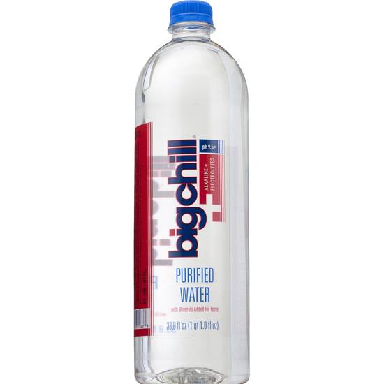 Order Big Chill Alkaline Water Liter 33.8 OZ food online from Cvs store, SAINT CLAIR SHORES on bringmethat.com