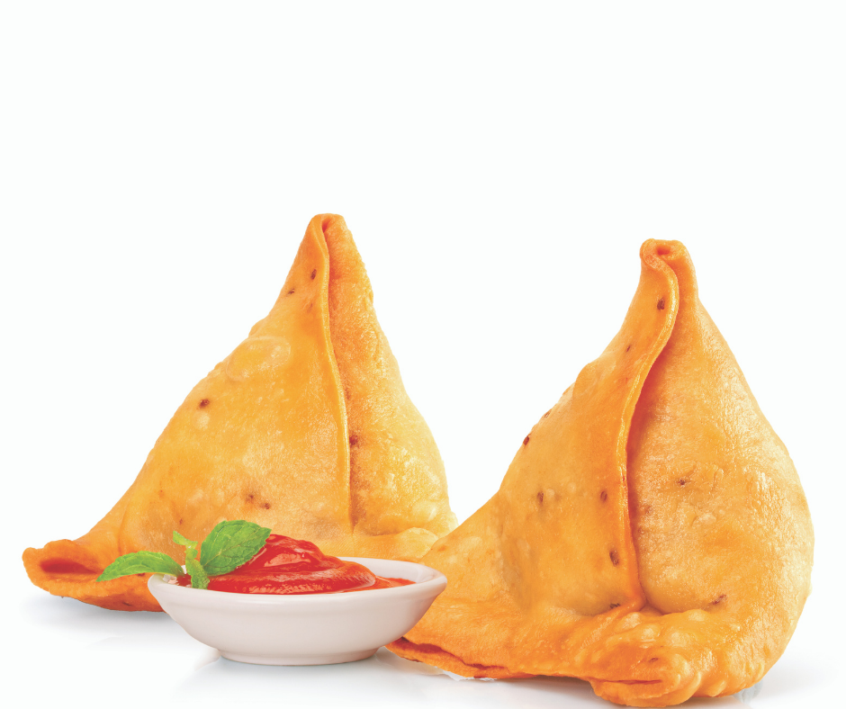 Order Vegetable Samosa- 1 count food online from Spices Of India Kitchen store, Irving on bringmethat.com