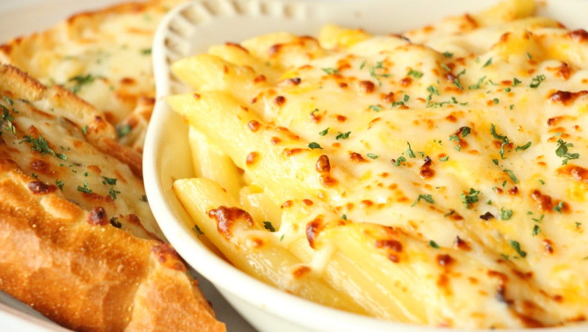 Order Baked Mac & Cheese - Pasta food online from Palios store, Azle on bringmethat.com