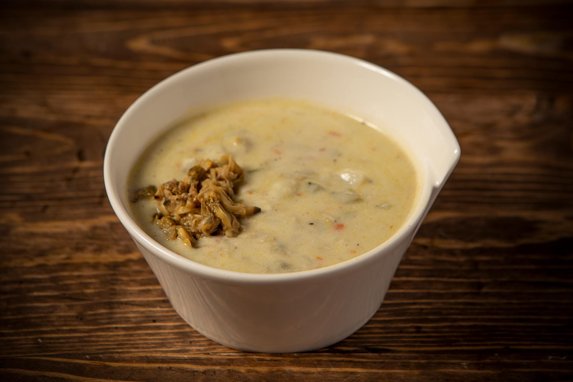 Order Boston Clam Chowder Soup food online from Grand Pizza store, Las Vegas on bringmethat.com