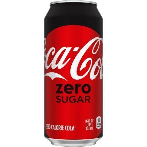 Order Coke Zero 16oz Can food online from 7-Eleven store, Summerville on bringmethat.com