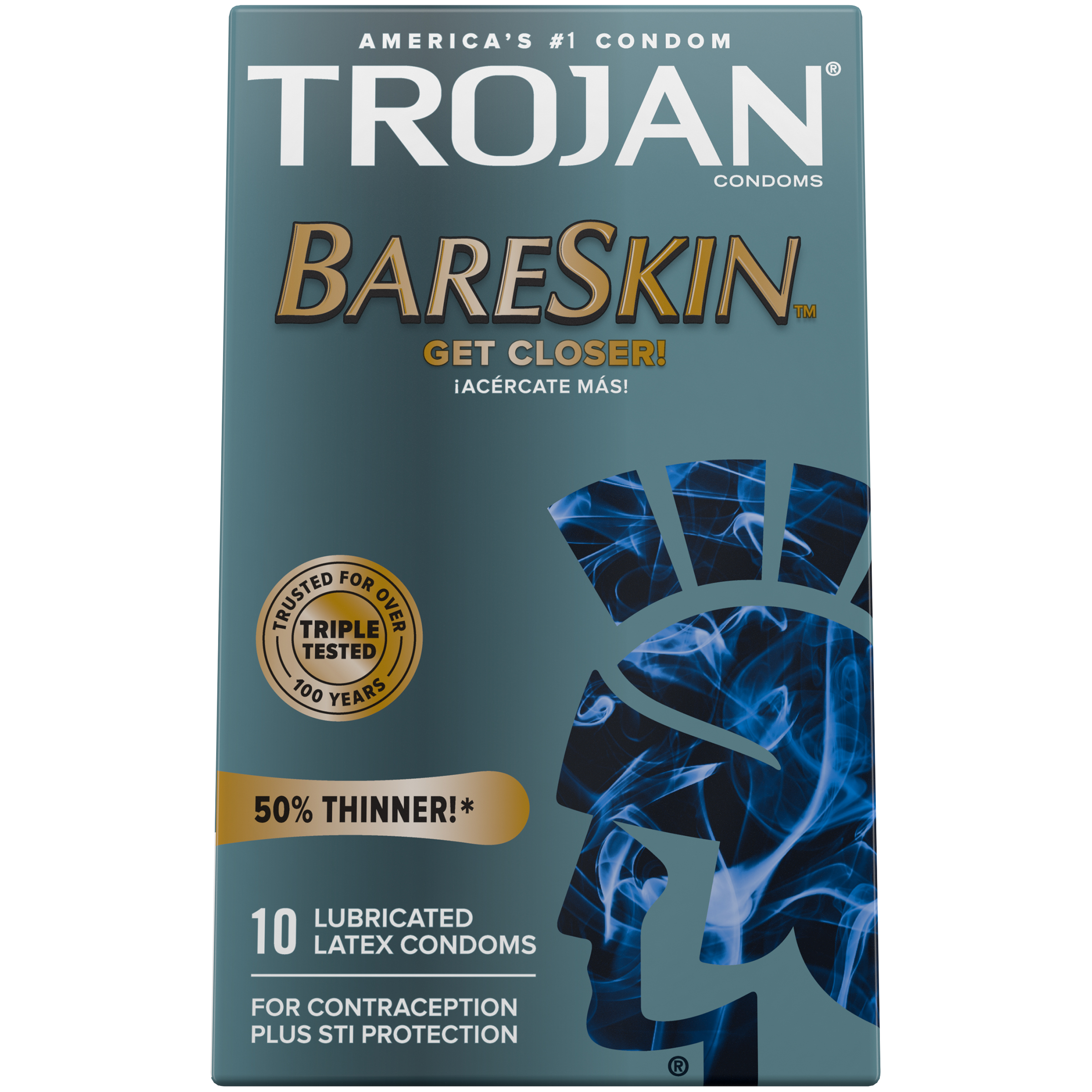 Order Trojan sensitivity bare skin condoms, premium latex, premium lubricant - 10 ct food online from Rite Aid store, SUFFOLK on bringmethat.com