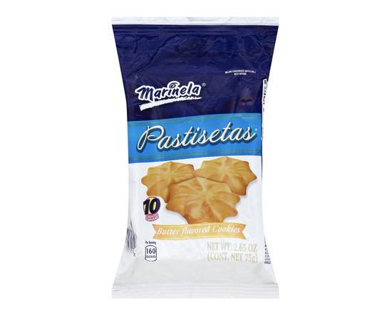 Order Marinela Pastisetas Butter Flavored Cookies food online from Loma Mini Market store, Long Beach on bringmethat.com