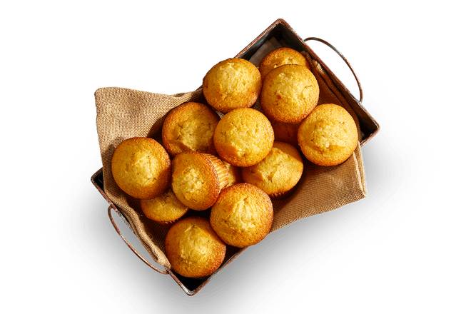 Order CORN BREAD MUFFINS food online from Famous Dave's Bar-B-Que store, Austin on bringmethat.com