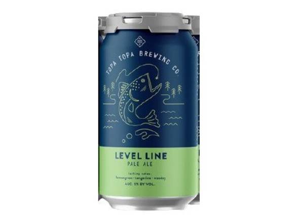 Order Topa Topa Level Line Pale Ale - 6x 12oz Cans food online from Southwest Liquor store, Thousand Oaks on bringmethat.com