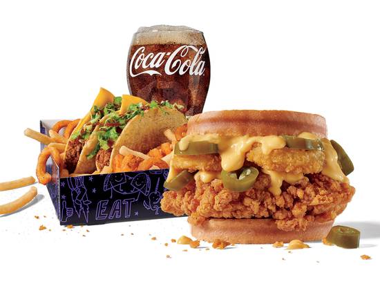 Order Spicy Nacho Chicken Munchie Meal food online from Jack In The Box store, Fountain on bringmethat.com