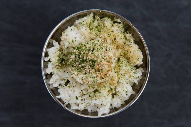 Order GF Steamed Rice W/ Furikake Butter food online from Chiko store, Encinitas on bringmethat.com